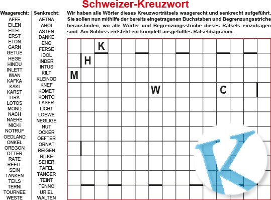 Schweizer Rätsel