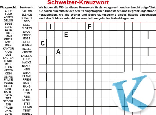 Schweizer Rätsel