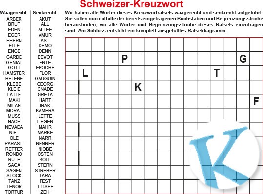Schweizer Rätsel