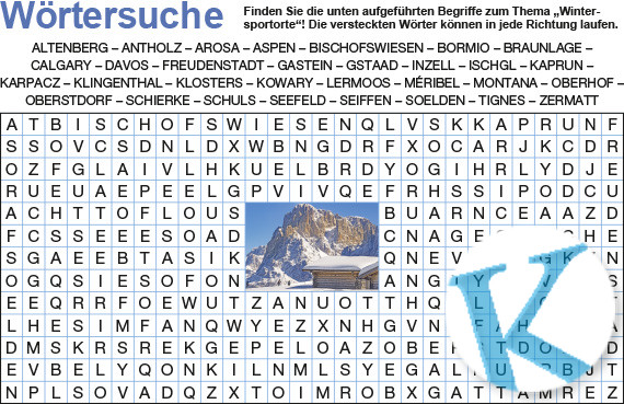 Wörtersuchen