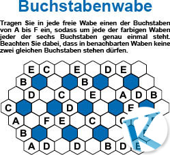 Buchstabenwabe