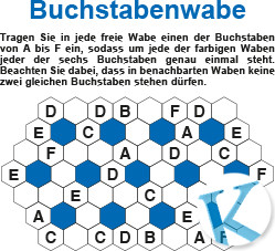 Buchstabenwabe