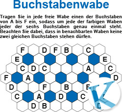 Buchstabenwabe