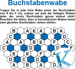Buchstabenwabe