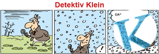 Comic Detektiv Klein