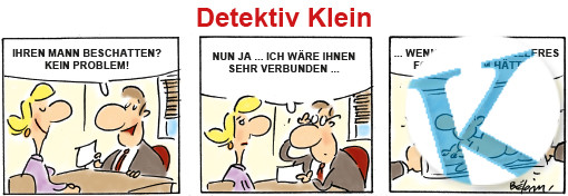 Comic Detektiv Klein