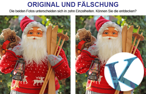 Original und Fälschung