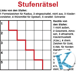 Stufenrätsel