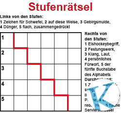 Stufenrätsel