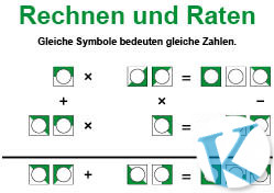 Rechnen und Raten