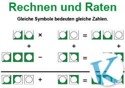 Rechnen und Raten