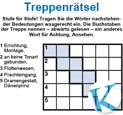 Treppenrätsel