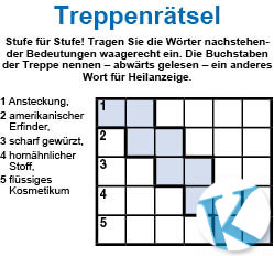 Treppenrätsel