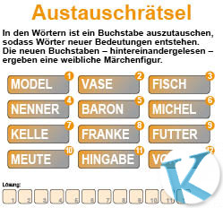 Austauschrätsel