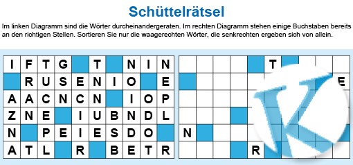 Schüttelrätsel