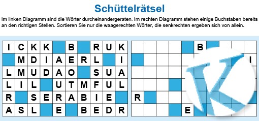 Schüttelrätsel