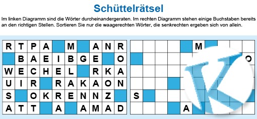 Schüttelrätsel
