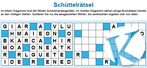 Schüttelrätsel