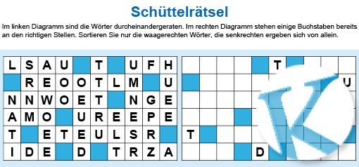 Schüttelrätsel