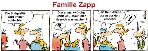 Comic Familie Zapp