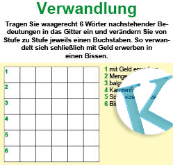 Verwandlungsrätsel