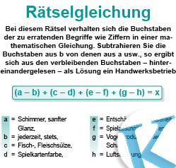 Rätselgleichung