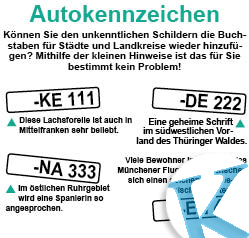 Autokennzeichen