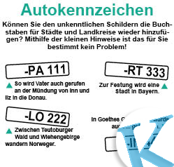 Autokennzeichen