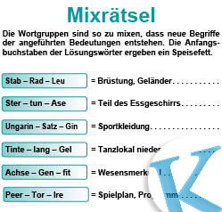 Mixrätsel