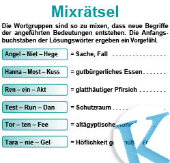 Mixrätsel
