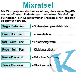 Mixrätsel