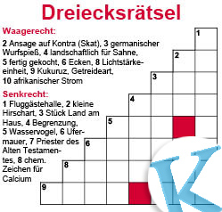 Dreiecksrätsel