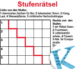 Stufenrätsel