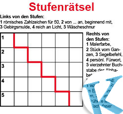 Stufenrätsel