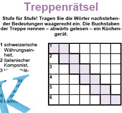 Treppenrätsel