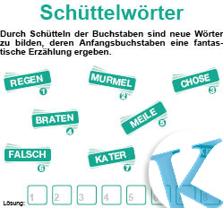 Schüttelwörter