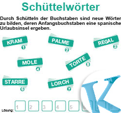 Schüttelwörter
