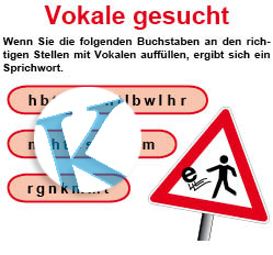 Vokale gesucht