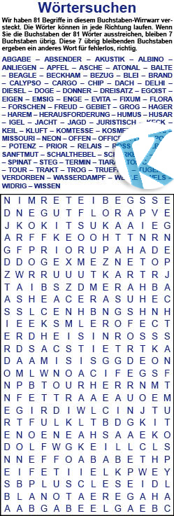 Wörtersuchen