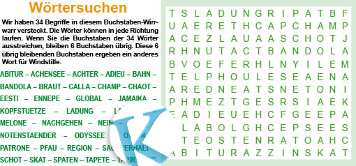Wörtersuchen