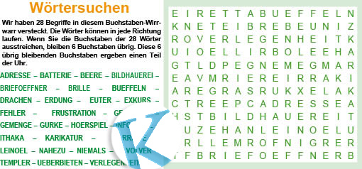 Wörtersuchen