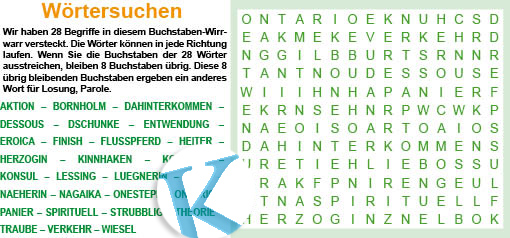 Wörtersuchen