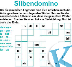 Silbendomino