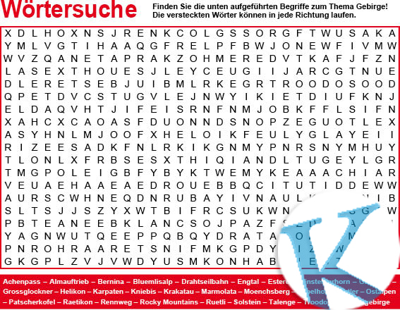 Wörtersuchen